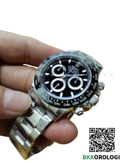 Rolex Daytona Basilea Panda 116500LN Quadrante Nero Super Clone BT Factory - immagine 3