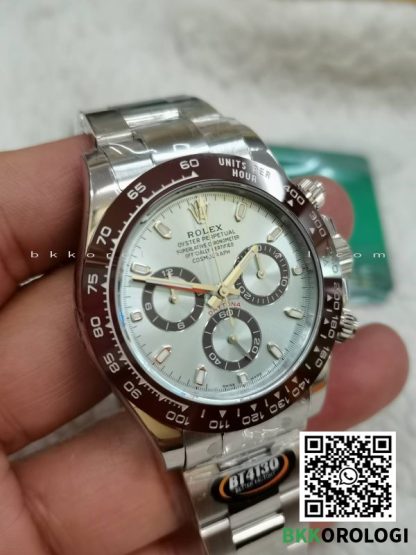 Rolex Daytona Platinum 116506 Super Clone BT Factory - immagine 10