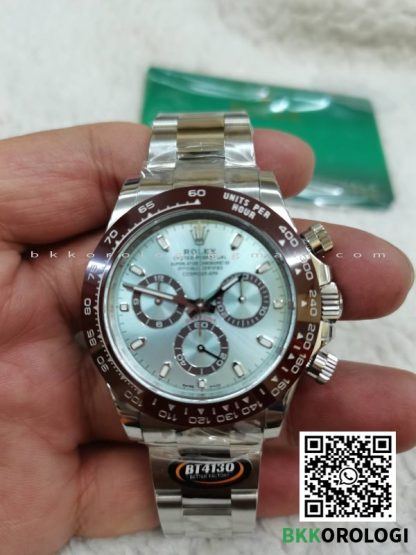 Rolex Daytona Platinum 116506 Super Clone BT Factory - immagine 2