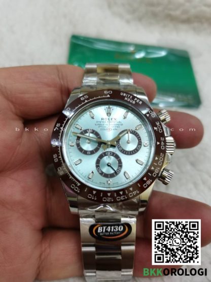 Rolex Daytona Platinum 116506 Super Clone BT Factory