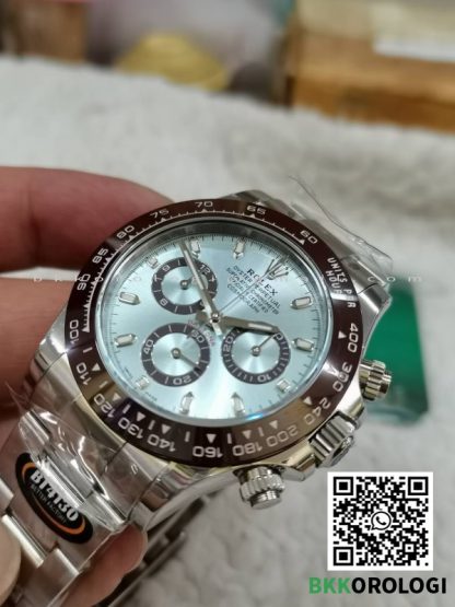 Rolex Daytona Platinum 116506 Super Clone BT Factory - immagine 8